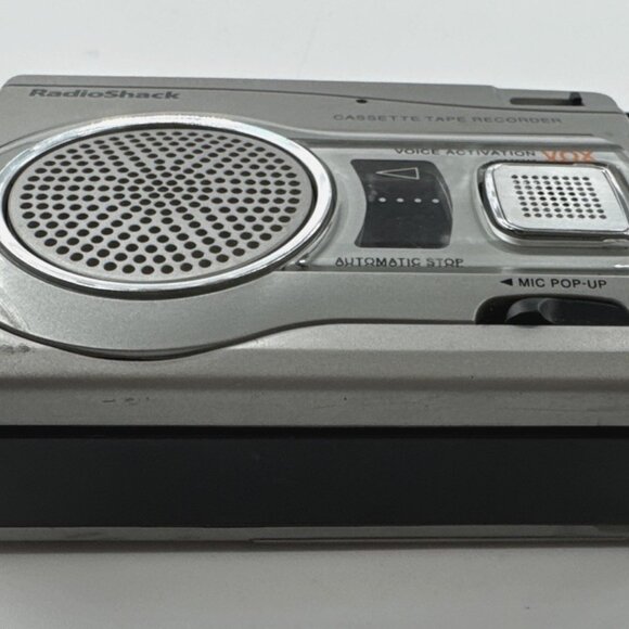 Radio Shack Cassette Tape Recorder CTR-122 14-1129 Voice Activated VOX - Picture 8 of 11